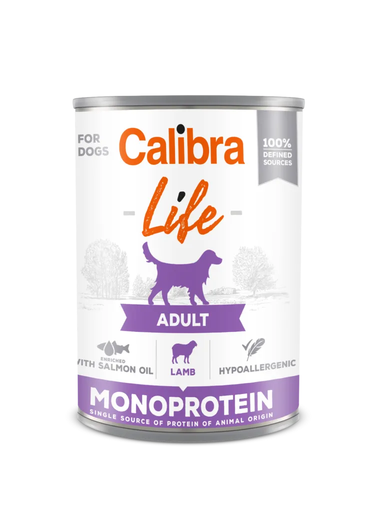 Calibra Dog Life Adult Lamb Karma Dla Psa 400g