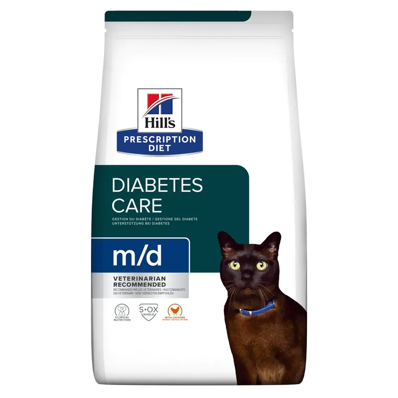 Hill's PD Prescription Diet Feline M/D Kurczak 1,5kg