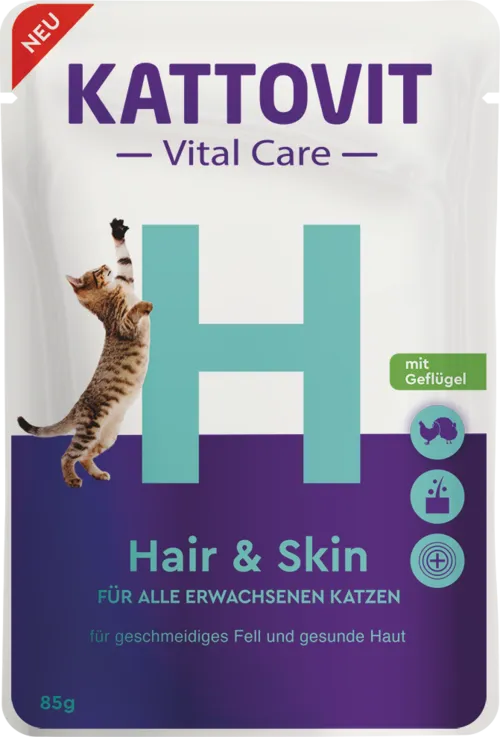 Karma Mokra Dla Kota Drób Na Skórę I Sierść ZOOJOY 85 g 1 szt
