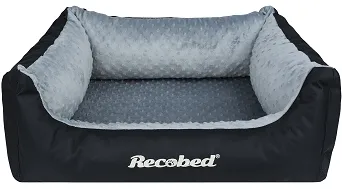 Recobed Sargasso Kanapa Dla Psa Czarno Szara M 80x65cm