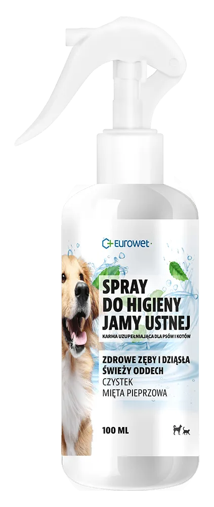 Eurowet Spray Do Higieny Jamy Ustnej Z Czystkiem I Miętą Pieprzową 100ml