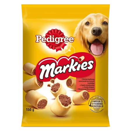 Pedigree Markies Chrupiące Ciasteczka Dla Psów 150g