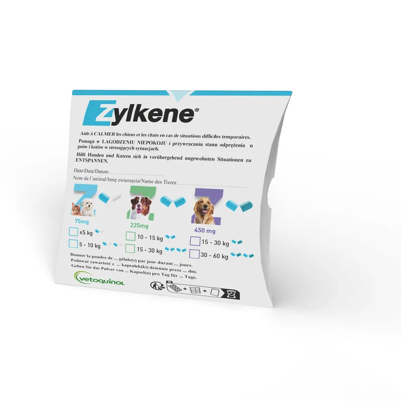 Vetoquinol Zylkene 75MG 10TAB