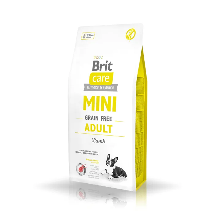 Brit Care Mini Grain Free Adult Z Jagnięciną 2kg