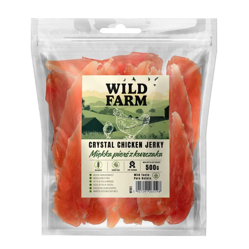 Przysmak Dla Psa Miękka Pierś Z Kurczaka Naturalny ZOOJOY 500 g