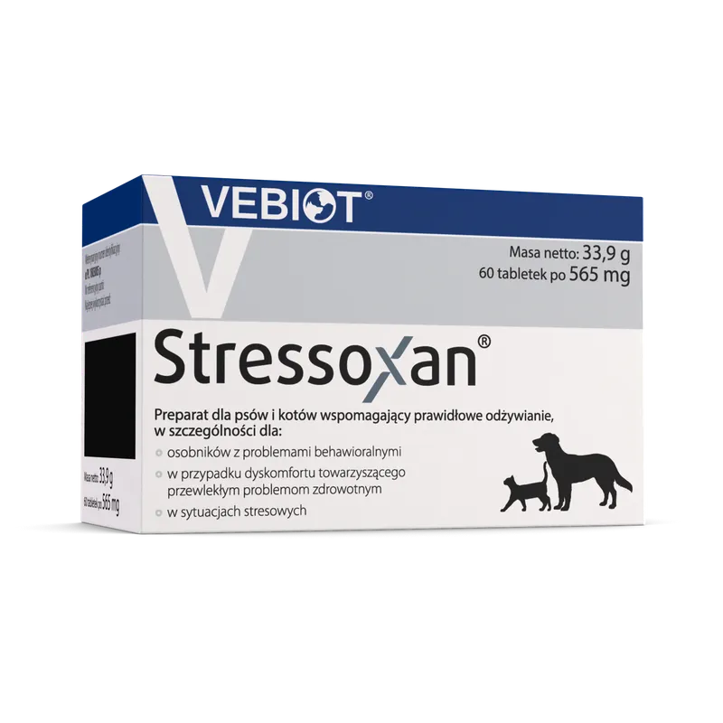 Vebiot Stressoxan Suplement Dla Psa 60 Tabletek