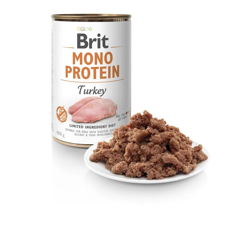 BRIT Mono Protein Z Indykiem 400g