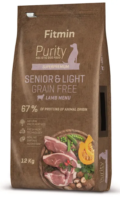 Fitmin Purity Senior Grainfree Light Lamb 12kg