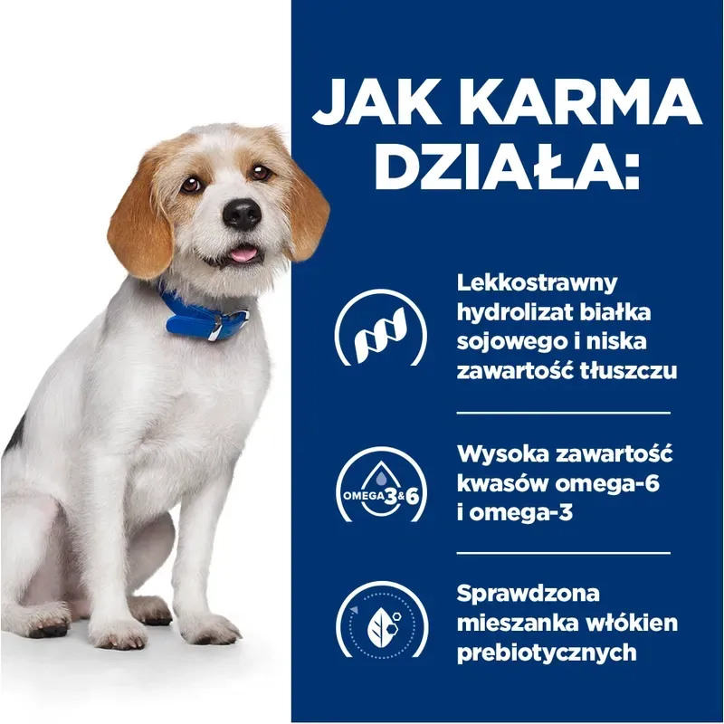 Karma Dla Psa Sucha Przeciw Alergii Niskotłuszczowa ZOOJOY 3 kg