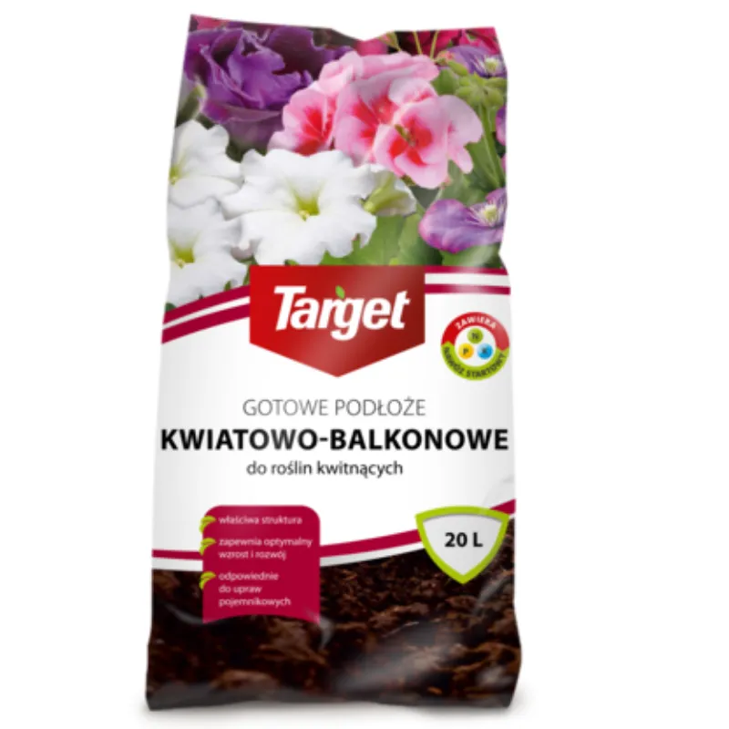 Gotowe Podłoże Kwiatowo-Balkonowe 20 l