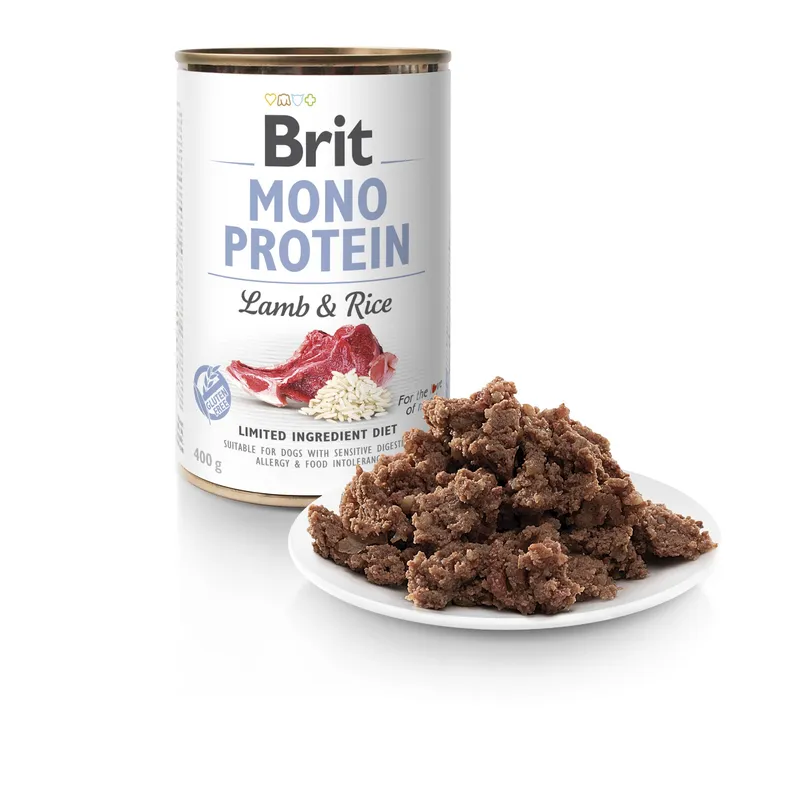 Brit Mono Protein Z Jagnięciną I Ryżem 400g