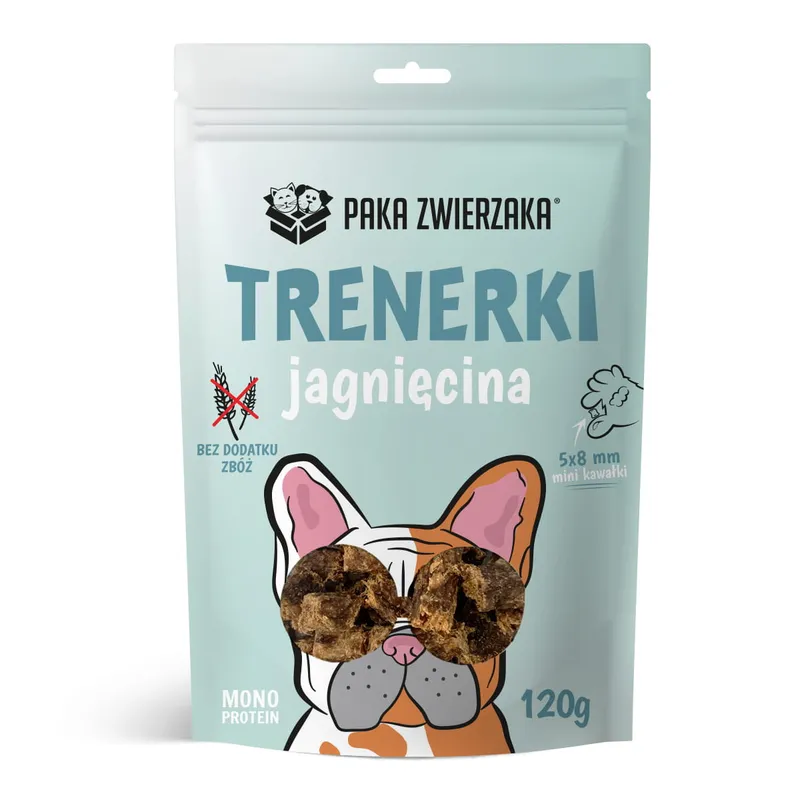 Paka Zwierzaka Trenerki Przysmak Dla Psów Jagnięcina 120g