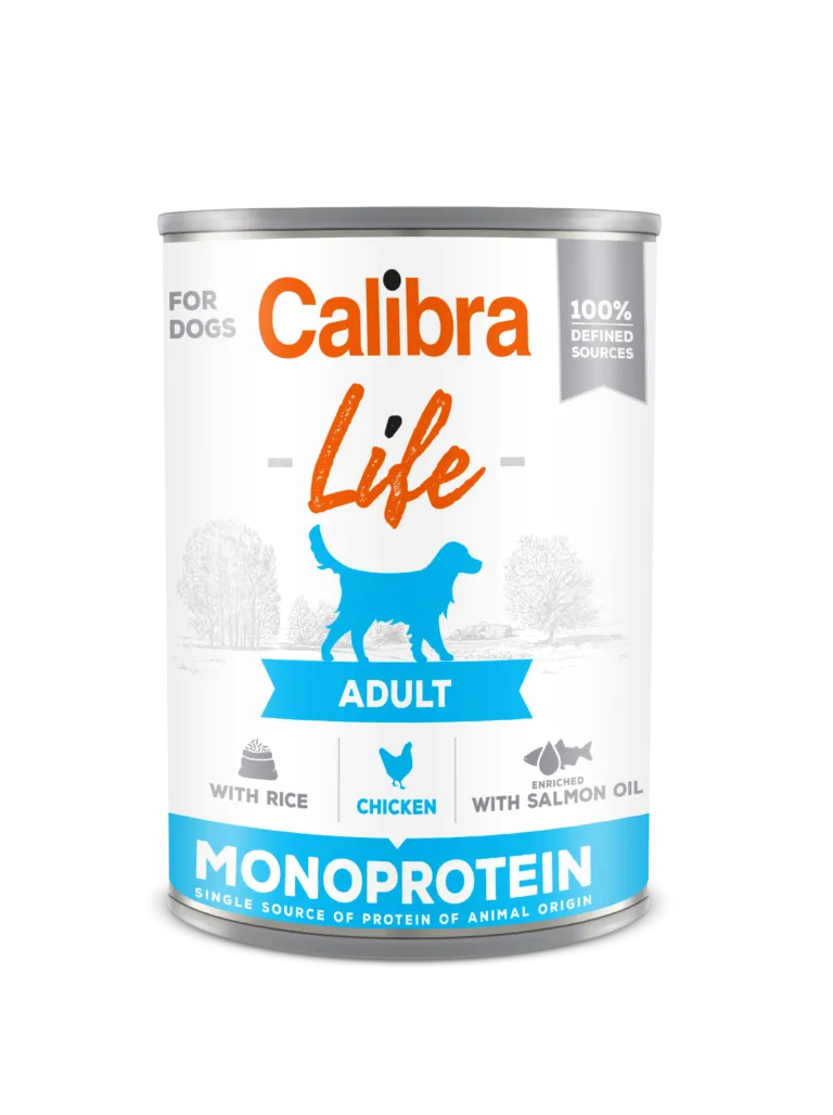 Calibra Dog Life Adult Chicken With Rice Karma Dla Psa 400g