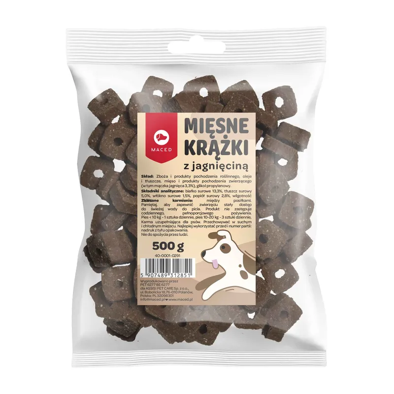 Maced Mięsne Krążki Z Jagnięciną 500g