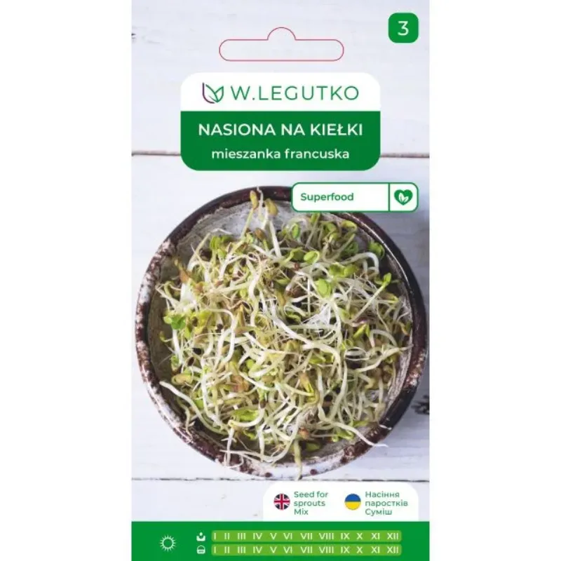 Nasiona Na Kiełki – Mieszanka Francuska
