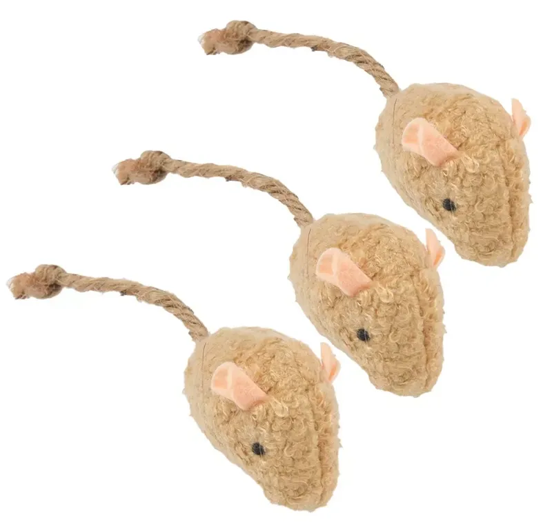 Zabawka Dla Kota Myszka Pluszowa Do Zabawy ZOOJOY Nuxie 5,5 cm
