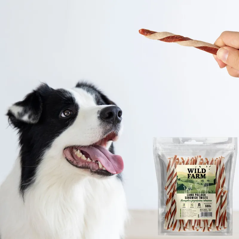 Przysmak Dla Psa Z Jagnięciną I Dorszem Bezzbożowy ZOOJOY 500 g