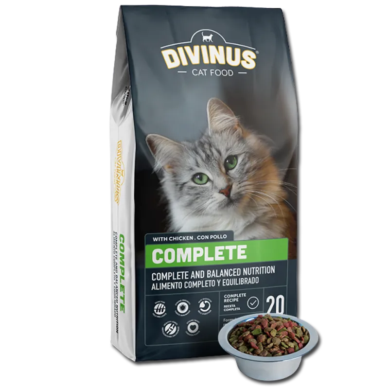 Divinus Cat Complete Karma Sucha Dla Kotów Dorosłych 20kg
