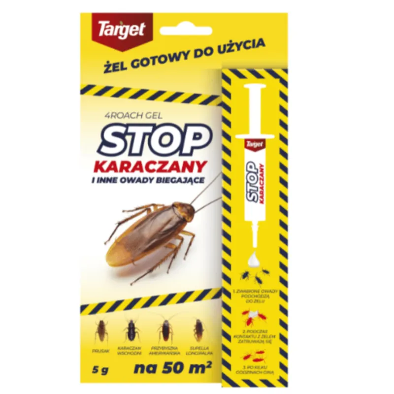 Żel Na Karaluchy 4ROACH Gel Na Owady Biegające 5 g
