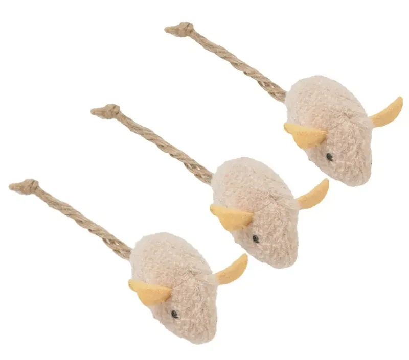 Zabawka Dla Kota Myszka Pluszowa Do Zabawy ZOOJOY Nuxie 5,5 cm