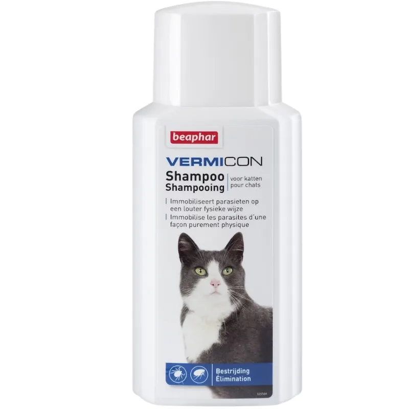 Beaphar VERMICON Szampon Dla Kotów 200ml