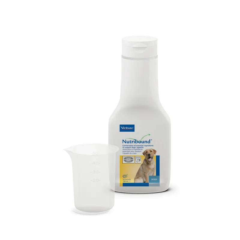 VIRBAC Nutribound Roztwór Doustny Dla Psów W Czasie Rekonwalescencji 3x150ml