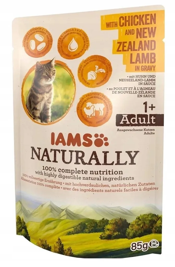 Karma Mokra Dla Kota Z Kurczakiem I Jagnięciną W Sosie ZOOJOY 85 g