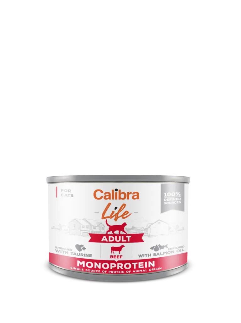 Calibra Cat Adult Life Karma Dla Kota Z Wołowiną 200g
