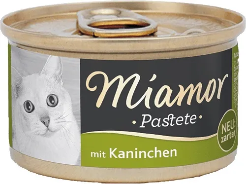 Miamor Pastete Królik 85g Puszka