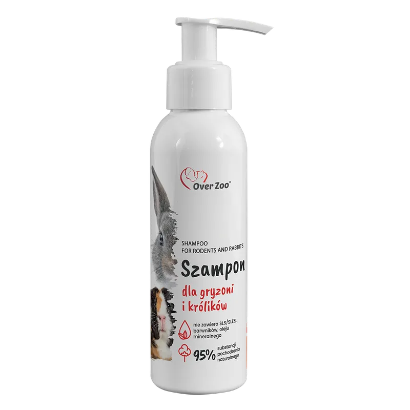 OVER ZOO Szampon Dla Gryzoni I Królików 125ml