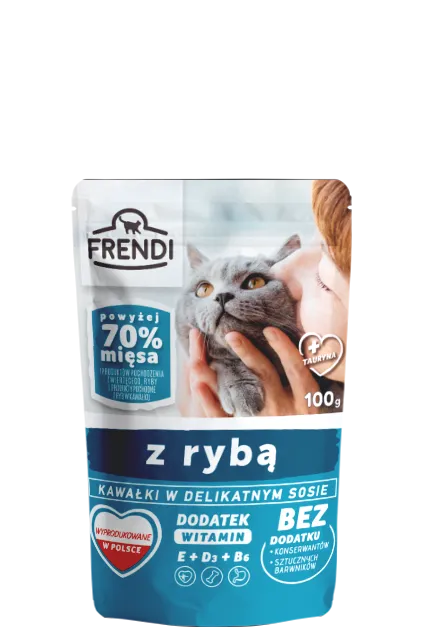 Frendi Kawałki W Delikatnym Sosie Z Rybą 100g