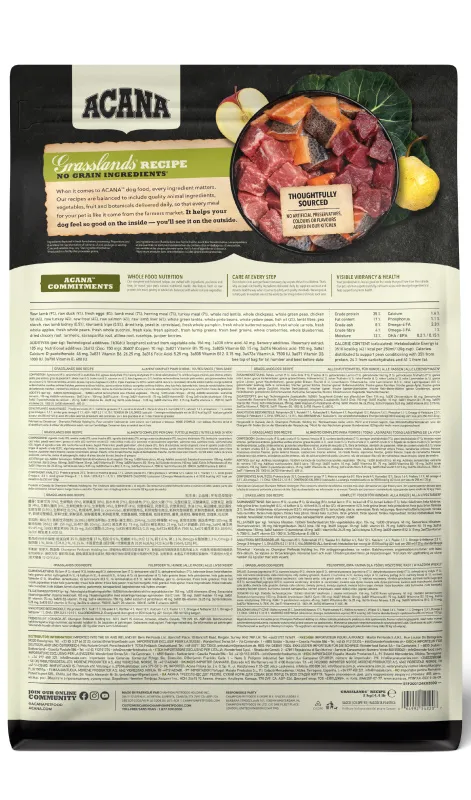 ACANA Grasslands Sucha Karma Dla Psów Wszystkich Ras 2kg