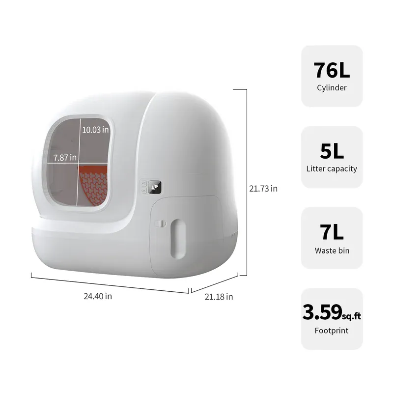 Żwirek Silikonowy Do Kuwety Dla Kota Zestaw ZOOJOY