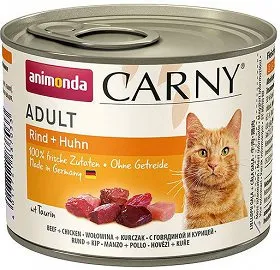 Animonda Cat Carny Adult Wołowina I Kurczak 200g