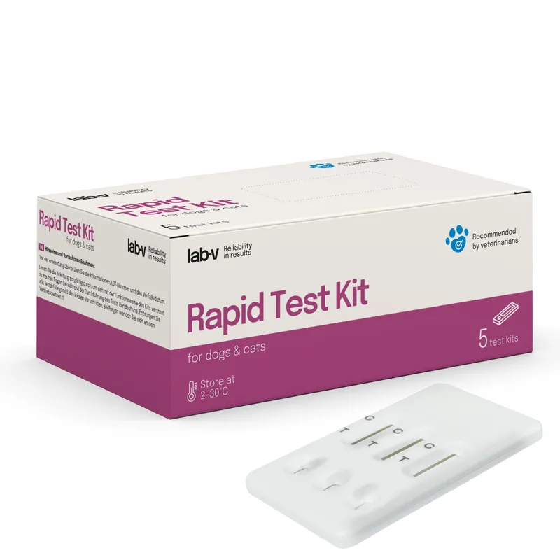 Test Diagnostyczny Dla Psów Na Ehrlichia Anaplasma Babesia ZOOJOY 5 szt