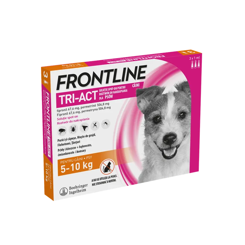 FRONTLINE Tri-Act Dla Psów 3x1ml