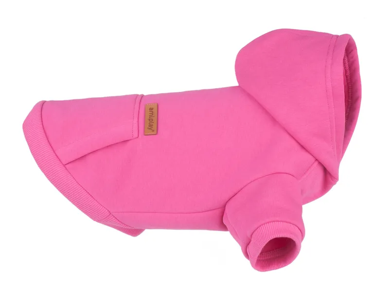 AMIPLAY Bluza Z Kapturem Texas 25cm - Różowa