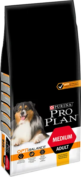 Purina Pro Plan Medium Adult Optibalance Kurczak I Ryż 14kg