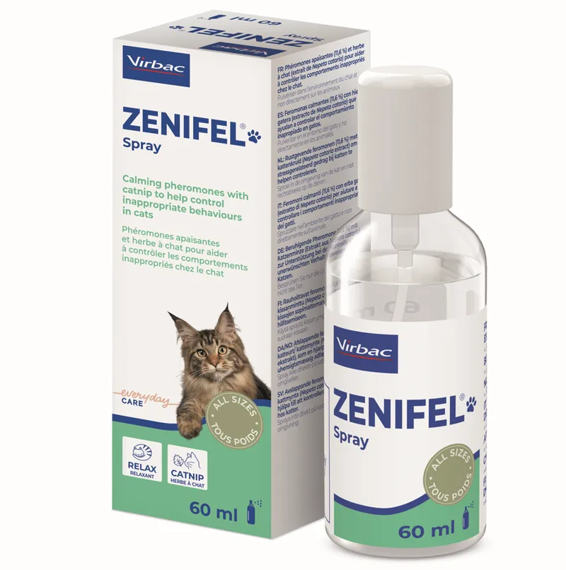 Virbac Zenifel Spray Dla Psa I Kota 60ml