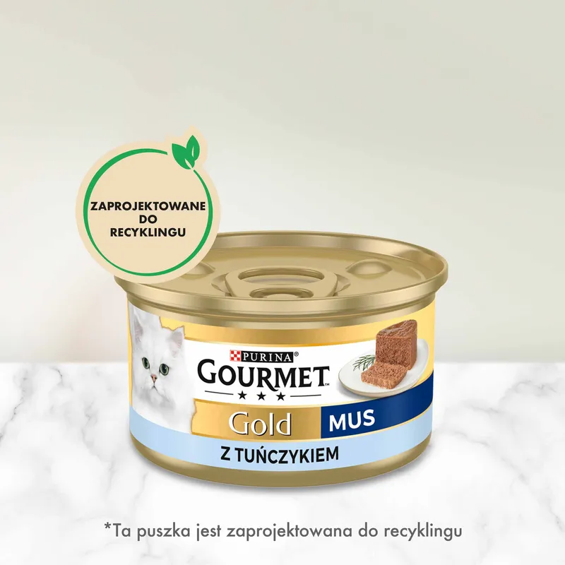 Purina Gourmet Gold Mus Z Tuńczykiem 85g