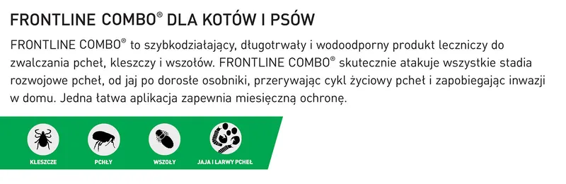 FRONTLINE Combo Spot-On Dla Psów 3x2,68ml