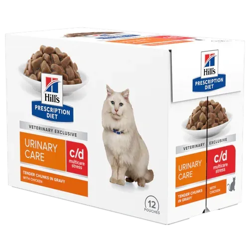 Hill's PD Prescription Diet Feline C/D Urinary Stress 85g
