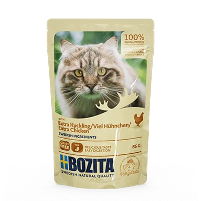 BOZITA Kawałki W Sosie Z Kurczakiem 85g