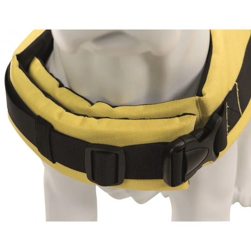 Kamizelka Ratunkowa Dla Psa Regulowana ZOOJOY 45 cm - Żółta