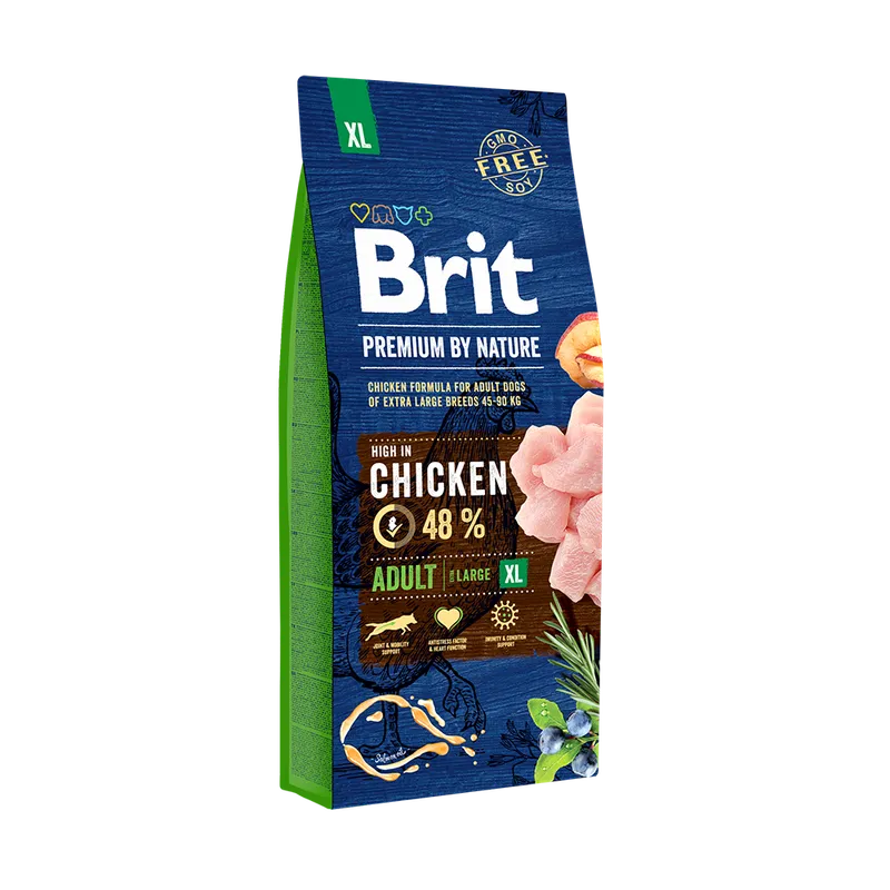 Brit Premium By Nature Adult XL Z Kurczakiem 15kg