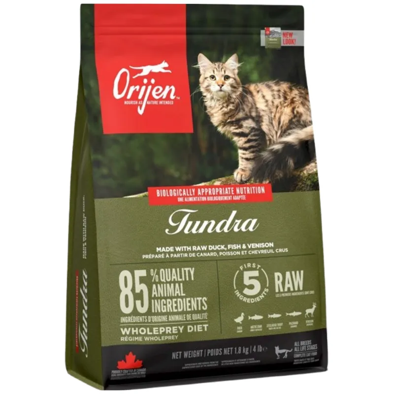 ORIJEN Tundra Cat Karma Sucha Dla Kotów 1,8kg