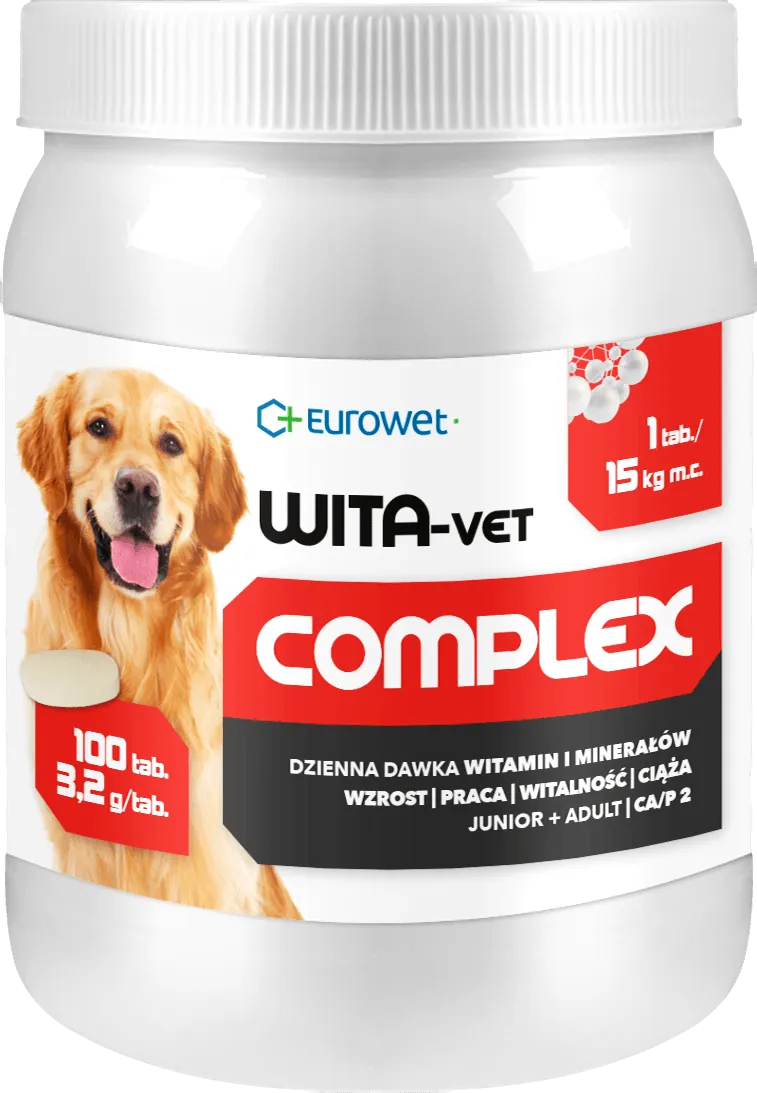 Eurowet Wita-Vet Junior + Adult 100TAB