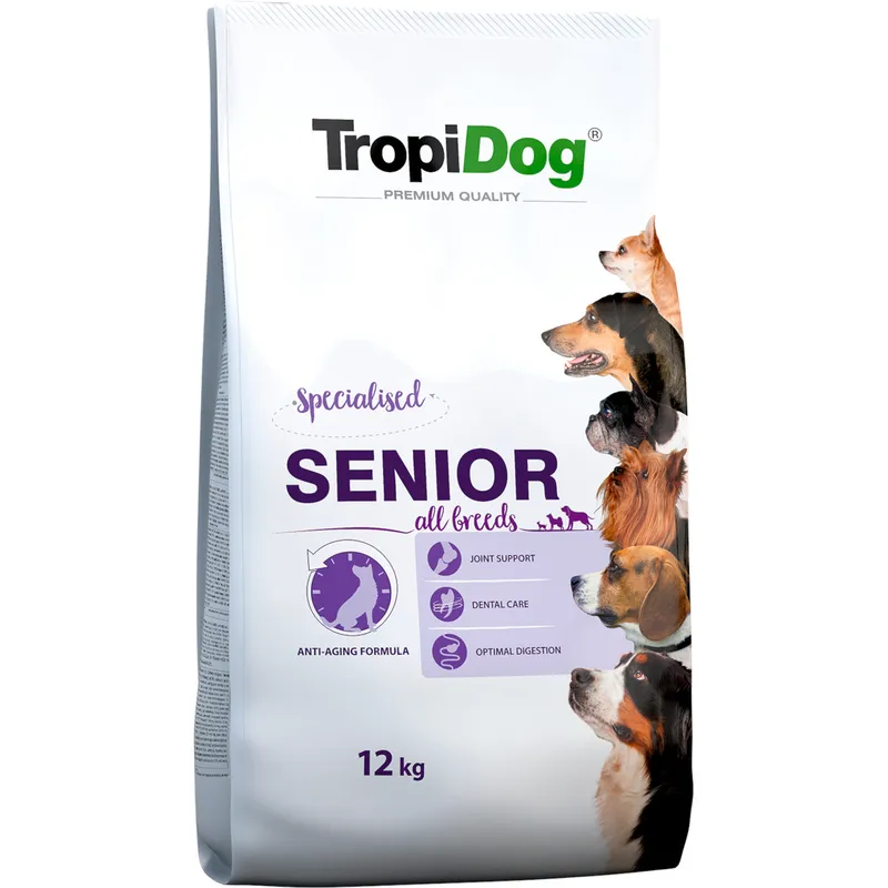Tropidog Premium Senior 12kg