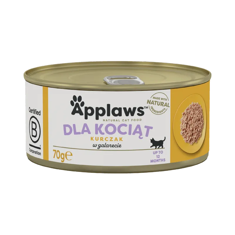 APPLAWS Kitten Chicken In Jelly Tin 70g