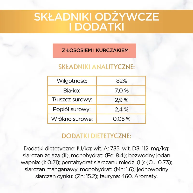 Purina Gourmet Gold Łosoś/ Kurczak W Sosie 85g